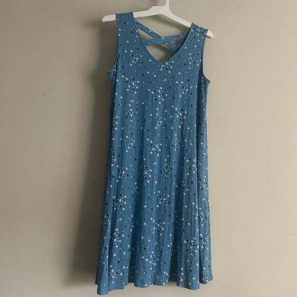 Style & Co Women’s Flip-Flop Dress, Stretch Stars Printed XL - Picture 1 of 8